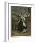 Portrait of Isabel Parreno Y Arce, Marquesa De Llano-Anton Raphael Mengs-Framed Art Print