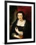 Portrait of Isabella Brandt, C. 1625-Peter Paul Rubens-Framed Giclee Print