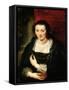 Portrait of Isabella Brandt, C. 1625-Peter Paul Rubens-Framed Stretched Canvas