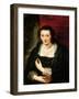 Portrait of Isabella Brandt, C. 1625-Peter Paul Rubens-Framed Giclee Print