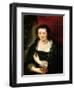 Portrait of Isabella Brandt, C. 1625-Peter Paul Rubens-Framed Giclee Print