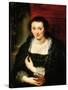 Portrait of Isabella Brandt, C. 1625-Peter Paul Rubens-Stretched Canvas