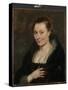 Portrait of Isabella Brant, C.1620-25 (Oil on Wood)-Peter Paul Rubens-Stretched Canvas