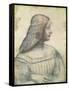 Portrait of Isabella D'Este (1474-1539)-Leonardo da Vinci-Framed Stretched Canvas