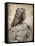 Portrait of Isabella D'este by Leonardo Da Vinci-null-Framed Stretched Canvas