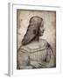 Portrait of Isabella D'este by Leonardo Da Vinci-null-Framed Giclee Print