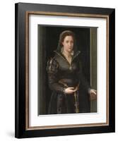 Portrait of Isabella de' Medici , c.1550-1565.-Italian School-Framed Giclee Print