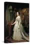 Portrait of Isabella II of Spain-Federico de Madrazo y Kuntz-Stretched Canvas