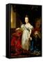 Portrait of Isabella II-Vicente Lopez y Portana-Framed Stretched Canvas