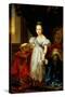 Portrait of Isabella II-Vicente Lopez y Portana-Stretched Canvas