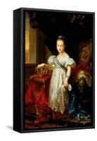 Portrait of Isabella II-Vicente Lopez y Portana-Framed Stretched Canvas