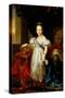 Portrait of Isabella II-Vicente Lopez y Portana-Stretched Canvas