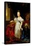 Portrait of Isabella II-Vicente Lopez y Portana-Framed Stretched Canvas