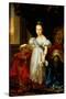 Portrait of Isabella II-Vicente Lopez y Portana-Stretched Canvas