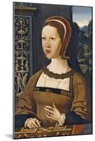 Portrait of Isabella of Austria, Queen of Denmark, Ca 1524-Jacob Cornelisz van Oostsanen-Mounted Giclee Print