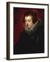 Portrait of Isabella of Bourbon, Queen of Spain-Peter Paul Rubens-Framed Giclee Print