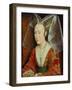 Portrait of Isabella of Portugal, Wife of Philip III Duke of Burgundy (1397-147), Ca 1450-1475-Rogier van der Weyden-Framed Giclee Print