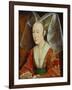 Portrait of Isabella of Portugal, Wife of Philip III Duke of Burgundy (1397-147), Ca 1450-1475-Rogier van der Weyden-Framed Giclee Print