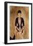 Portrait of Isabella Reisser, 1885-Anton Romako-Framed Giclee Print