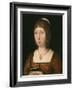 Portrait of Isabella 'The Catholic', Queen of Castile, c.1490-Flemish School-Framed Giclee Print