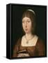 Portrait of Isabella 'The Catholic', Queen of Castile, c.1490-Flemish School-Framed Stretched Canvas