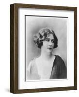 Portrait of Isadora Duncan (1877-1927)-French Photographer-Framed Photographic Print