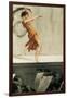 Portrait of Isadora Duncan-Auguste Francois Gorguet-Framed Art Print