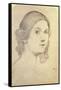 Portrait of Isadora Duncan-Leon Bakst-Framed Stretched Canvas
