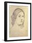 Portrait of Isadora Duncan-Leon Bakst-Framed Giclee Print