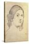Portrait of Isadora Duncan-Leon Bakst-Stretched Canvas