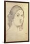 Portrait of Isadora Duncan-Leon Bakst-Framed Giclee Print