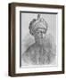 Portrait of Islamic Prophet Muhammad Ibn Abdallah-null-Framed Giclee Print