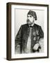 Portrait of Ismail Pasha (Cairo, 1830-1895), Egyptian Politician, Viceroy of Egypt,. 20th Century-null-Framed Giclee Print