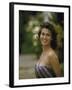 Portrait of Italian Actress Gia Scala-Ralph Crane-Framed Premium Photographic Print