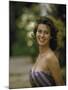 Portrait of Italian Actress Gia Scala-Ralph Crane-Mounted Premium Photographic Print