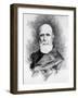 Portrait of Italian Patriot and Writer, Giovanni Ruffini-Giacomo Zampa-Framed Giclee Print