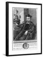 Portrait of Italian Writer, Giovanni Di Bernardo Rucellai-Giacomo Porchera-Framed Giclee Print