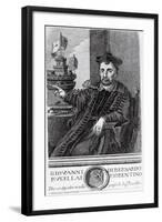 Portrait of Italian Writer, Giovanni Di Bernardo Rucellai-Giacomo Porchera-Framed Giclee Print