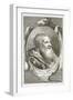 Portrait of Italian Writer, Poet and Scriptwriter Pietro Aretino by Giuseppe Patrini,-null-Framed Giclee Print