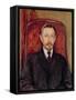 Portrait of Ivan A. Bunin-Evgeniy Iosipovich Bukovetsky-Framed Stretched Canvas