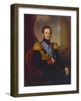 Portrait of Ivan Fyodorovich Paskevich, Count of Erivan, Viceroy of the Kingdom of Poland, 1845-Jan Ksawery Kaniewski-Framed Giclee Print