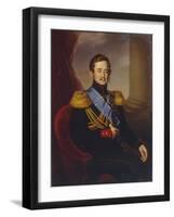 Portrait of Ivan Fyodorovich Paskevich, Count of Erivan, Viceroy of the Kingdom of Poland, 1845-Jan Ksawery Kaniewski-Framed Giclee Print
