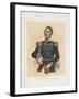 Portrait of Ivan Fyodorovich Paskevich, Count of Erivan, Viceroy of the Kingdom of Poland, 1850-null-Framed Giclee Print