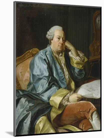 Portrait of Ivan Ivanovich Betskoi (1704-179), 1770S-Alexander Roslin-Mounted Giclee Print