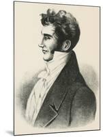 Portrait of Ivan Ivanovich Kozlov-null-Mounted Giclee Print