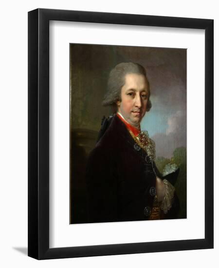 Portrait of Ivan Mikhailovich Yakovlev, 1800-Vladimir Lukich Borovikovsky-Framed Giclee Print