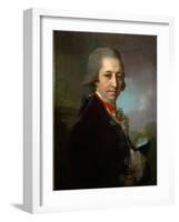 Portrait of Ivan Mikhailovich Yakovlev, 1800-Vladimir Lukich Borovikovsky-Framed Giclee Print