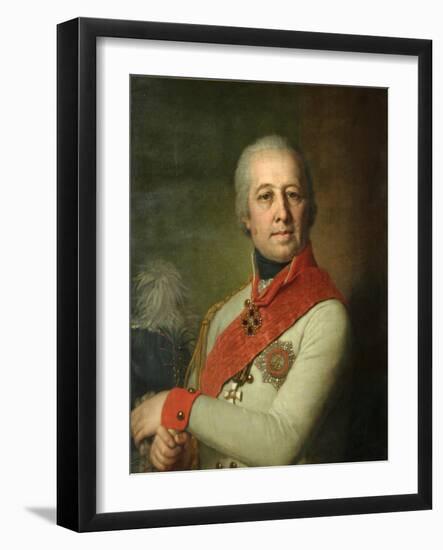 Portrait of Ivan Petrovich Dunin, 1801-Vladimir Lukich Borovikovsky-Framed Giclee Print