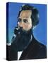 Portrait of Ivan Petrovich Pavlov (Ryazan-null-Stretched Canvas