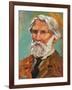 Portrait of Ivan Sergeyevich Turgenev (Orel, 1818-Bougival, 1883), Russian Writer-null-Framed Giclee Print